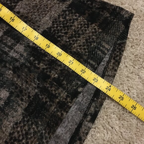 Haggar Clothing Stretchy Patchwork Cowl Turtleneck Top - XL - Picture 15 of 16